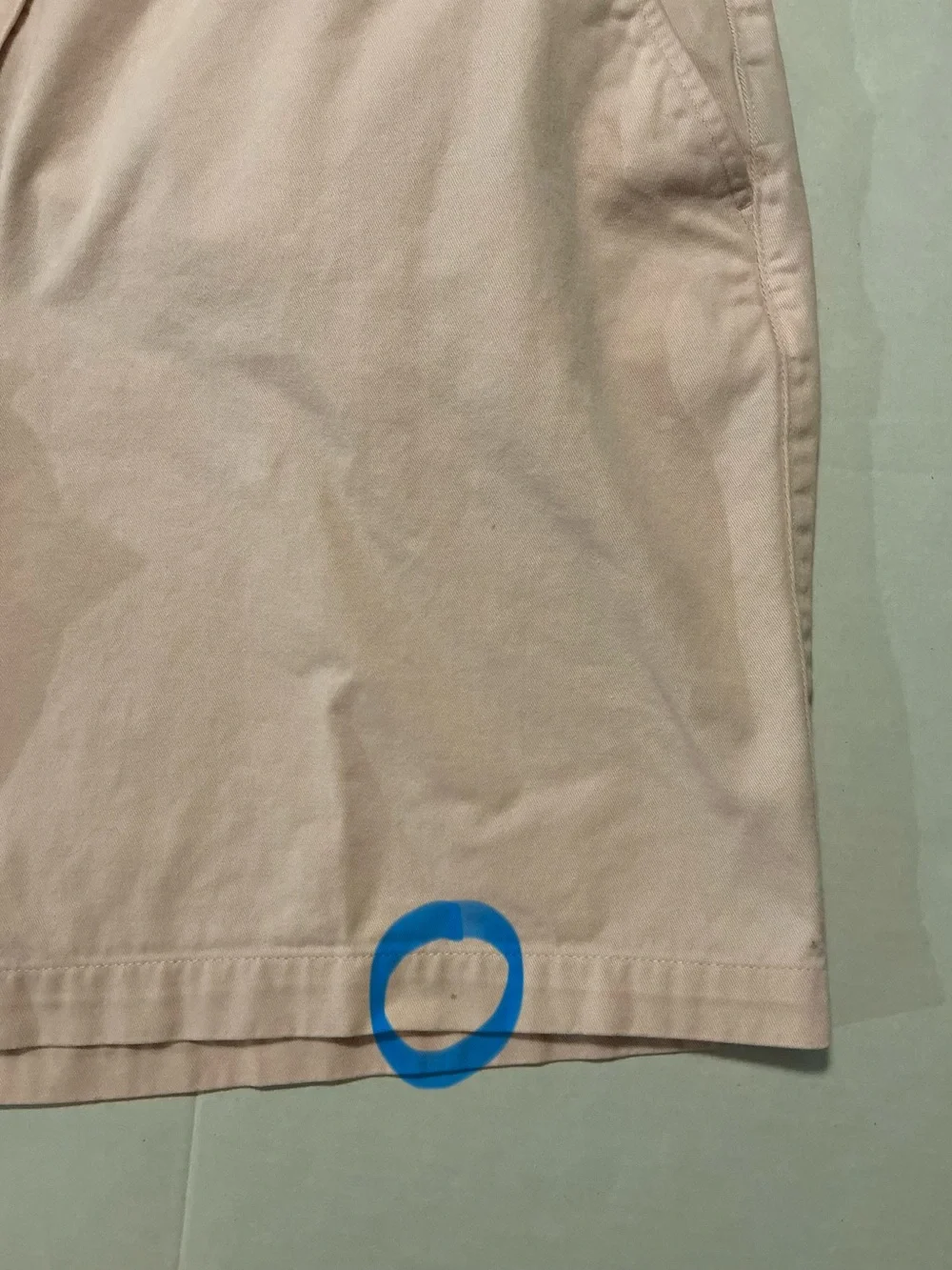 Lauren Ralph Lauren Women’s Twill Chino Shorts Light Pink High-Rise